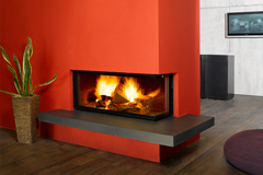 壁炉开始替代其他采暖设备成为主流